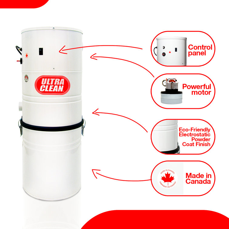 Ultra Clean Canister Vacuum Wayfair Canada